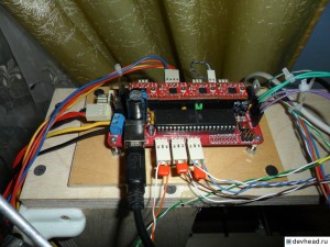 Плата  sanguinololu 1.3