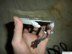 Отслоилась платина